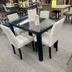 5pc Dinning Table Set $399