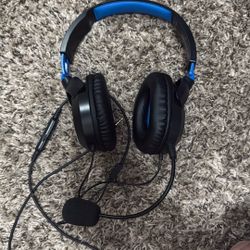 Turtle Beach Black And Blue Gaming Headset