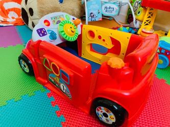 Fisher-Price Laugh & Learn Crawl Around Car | Smart Stages Interactive Toddler Toy by