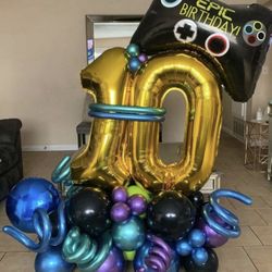 Balloon Boquet Arrangment 