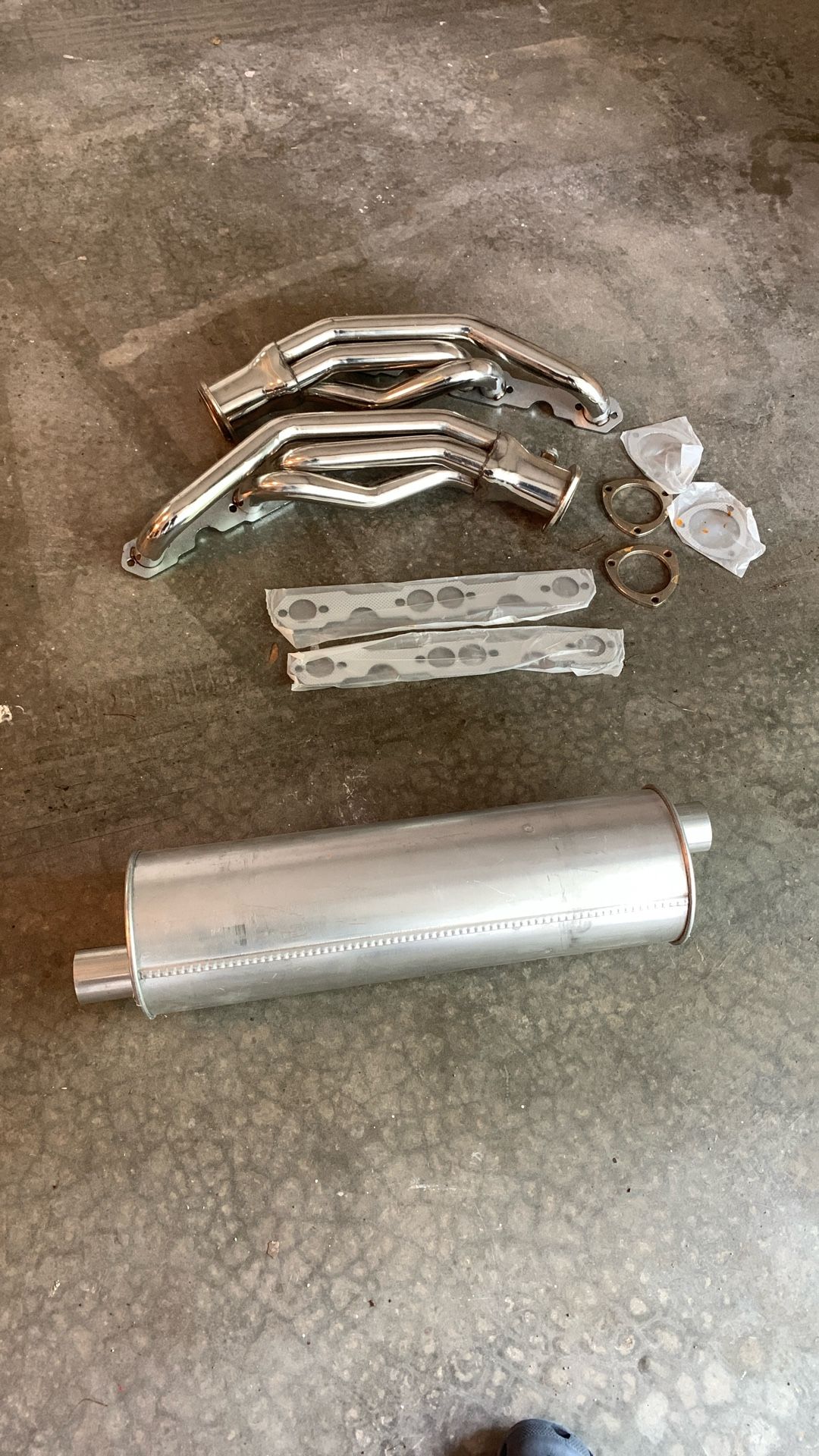 Headers, Gaskets, Walker Sound Fx Univeral Exhaust Muffler