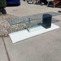 Glass Tv Stand! 