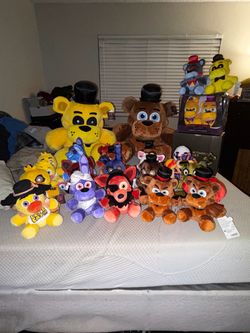 FULL FNAF JAZWARE PLUSHIE COLLECTION