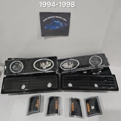 Chevy C10 Silverado OBS 1994-1998 Headlights 
