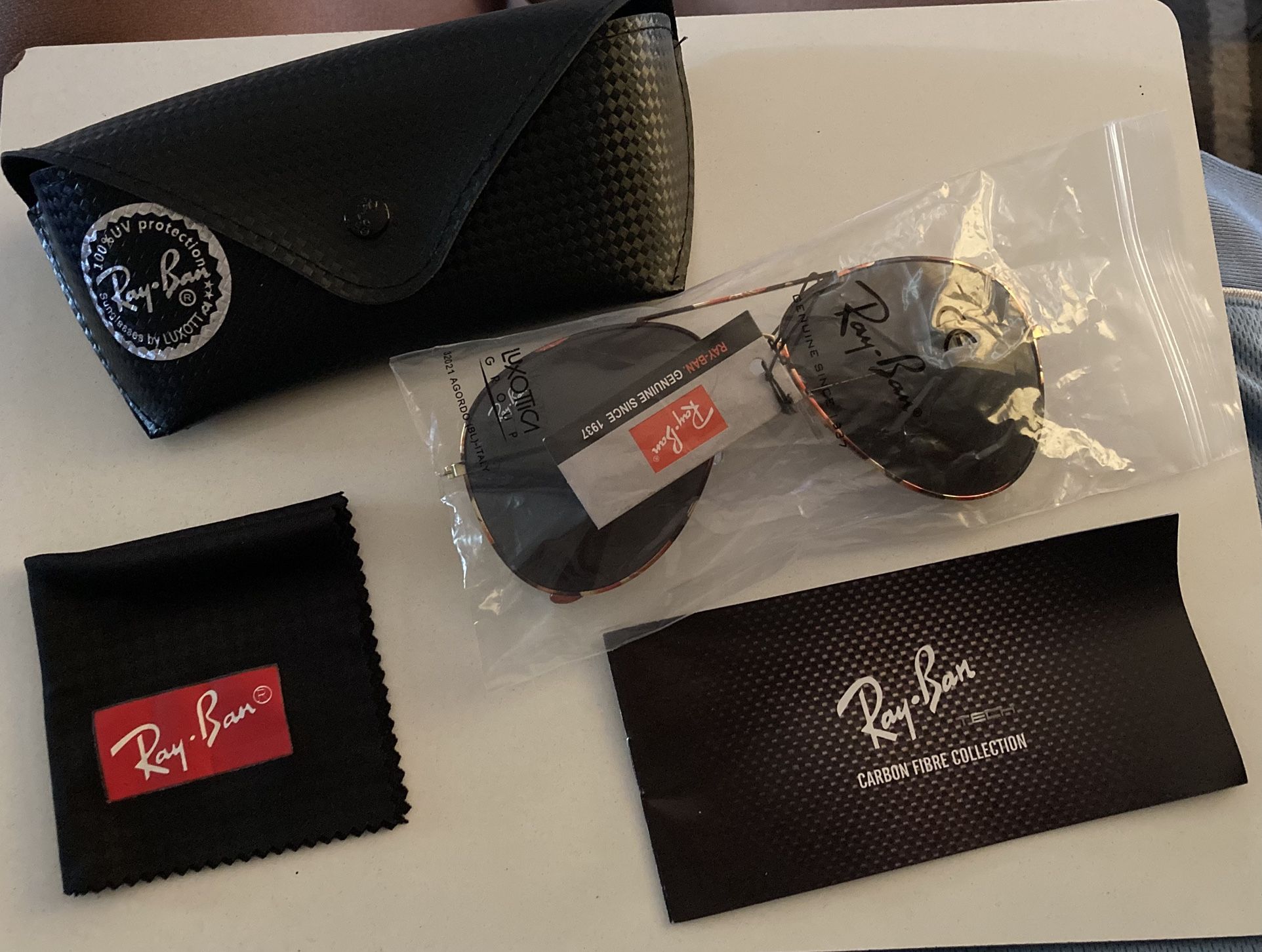 Ray Ban Carbon Fibre Collection