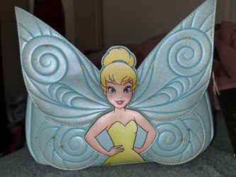 Loungefly Disney Peter Pan Tinkerbell Wings Cosplay Crossbody