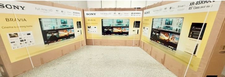 85 Sony smart 4K HDTV 120 Hz full array LED TV $55 down on financing free delivery six month warranty