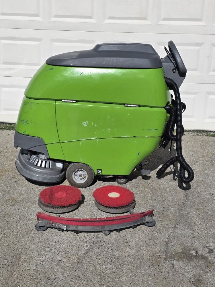 Floor Scrubber Machine. TENNANT T5.26"FREE Del.hablo Esp