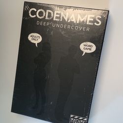 Codenames Deep Undercover Card Game New