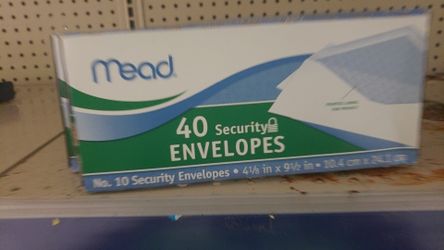 Envelopes about 30 boxes total