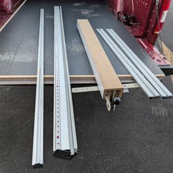 Shop Fox Aluma-Classic Table Saw Fence w/Long Rails