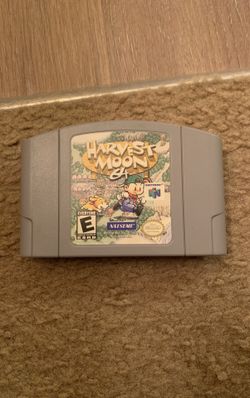 Harvest Moon N64 Authentic
