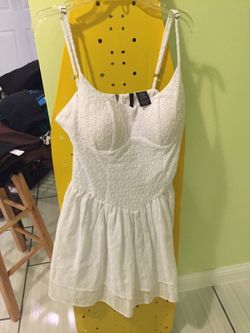 White summer dress