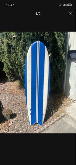 Foam Top Surfboard
