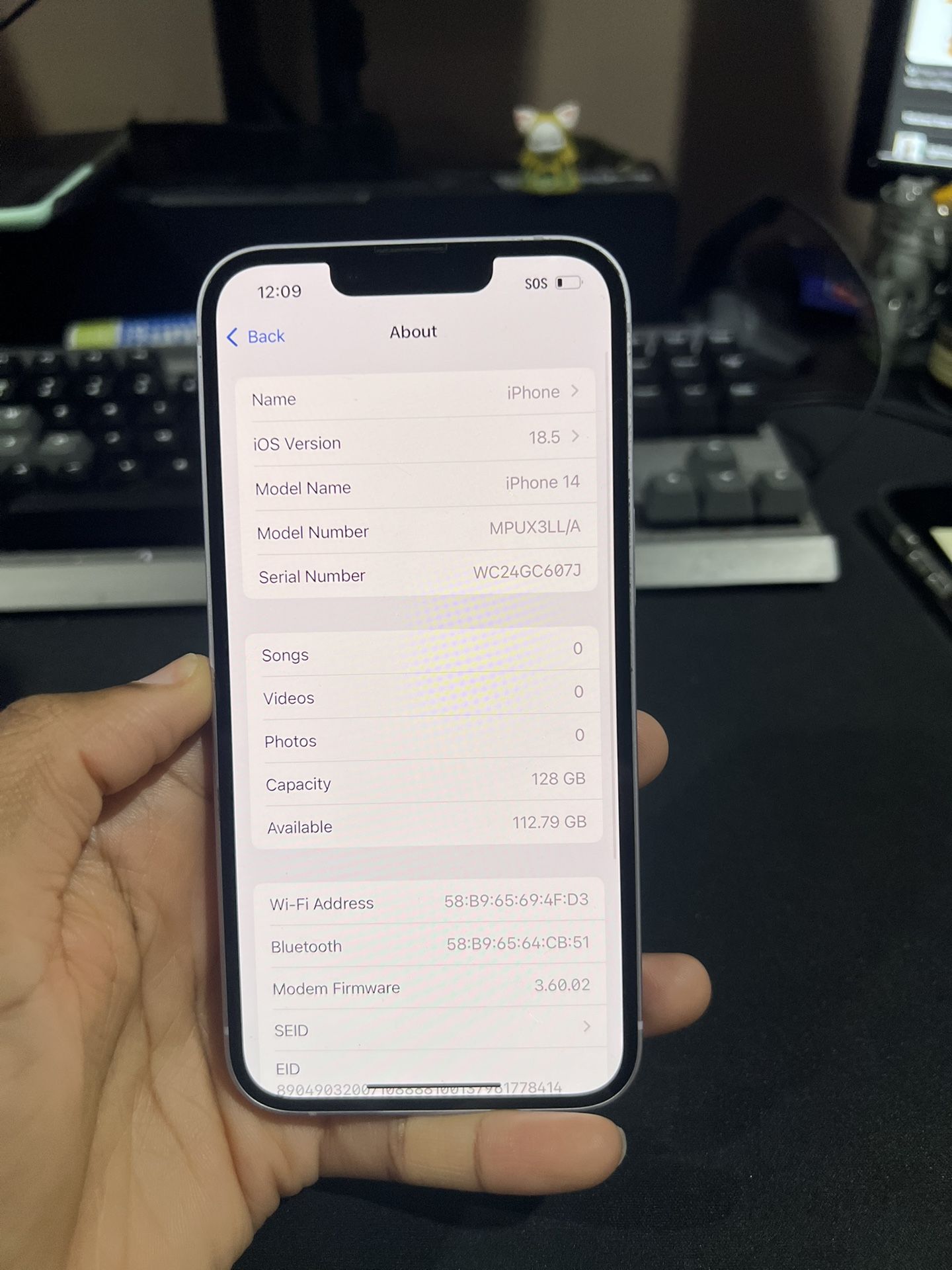 iPhone 14 128gb Purple 
