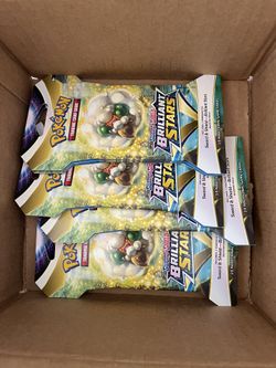 Pokemon TCG: Sword & Shield-Brilliant Stars Sleeved Booster Pack (10 Cards)