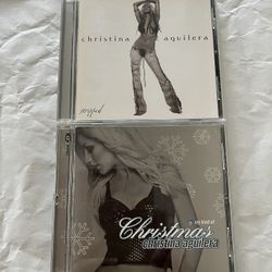 2 Christina Aguilera CDs