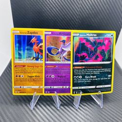 Legendary Birds Pokémon Cards 