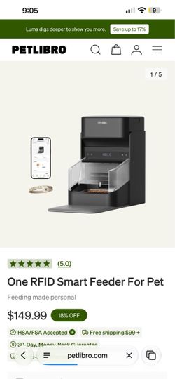 Auto Pet Feeder, App Powered