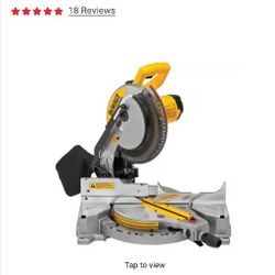 DeWalt Compound Saw 10 Inch. 