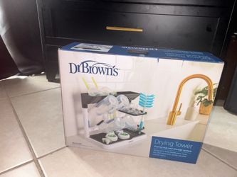 Dr. Brown’s Drying Tower Drying Rack & Storage System – Brand New