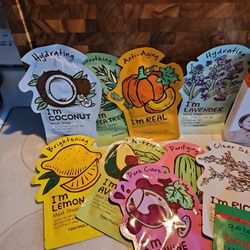 10 Tony Molly And 1 Natural Chemist Face Masks