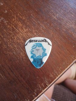Metallica guitar pick