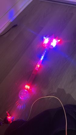 Pink Medieval Times Light Up Wand