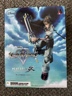 Play Arts Kai Roxas Kingdom Hearts 2 Figure
