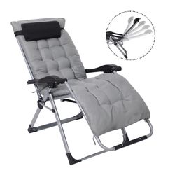 Premium Extra-Large Zero Gravity Recliner Chair with 440-Pound Capacity