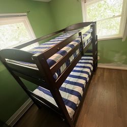 Twin Over Twin Convertible Bunk Bed
