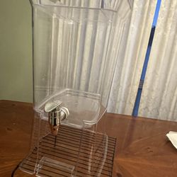Beverage Dispenser With Stand
