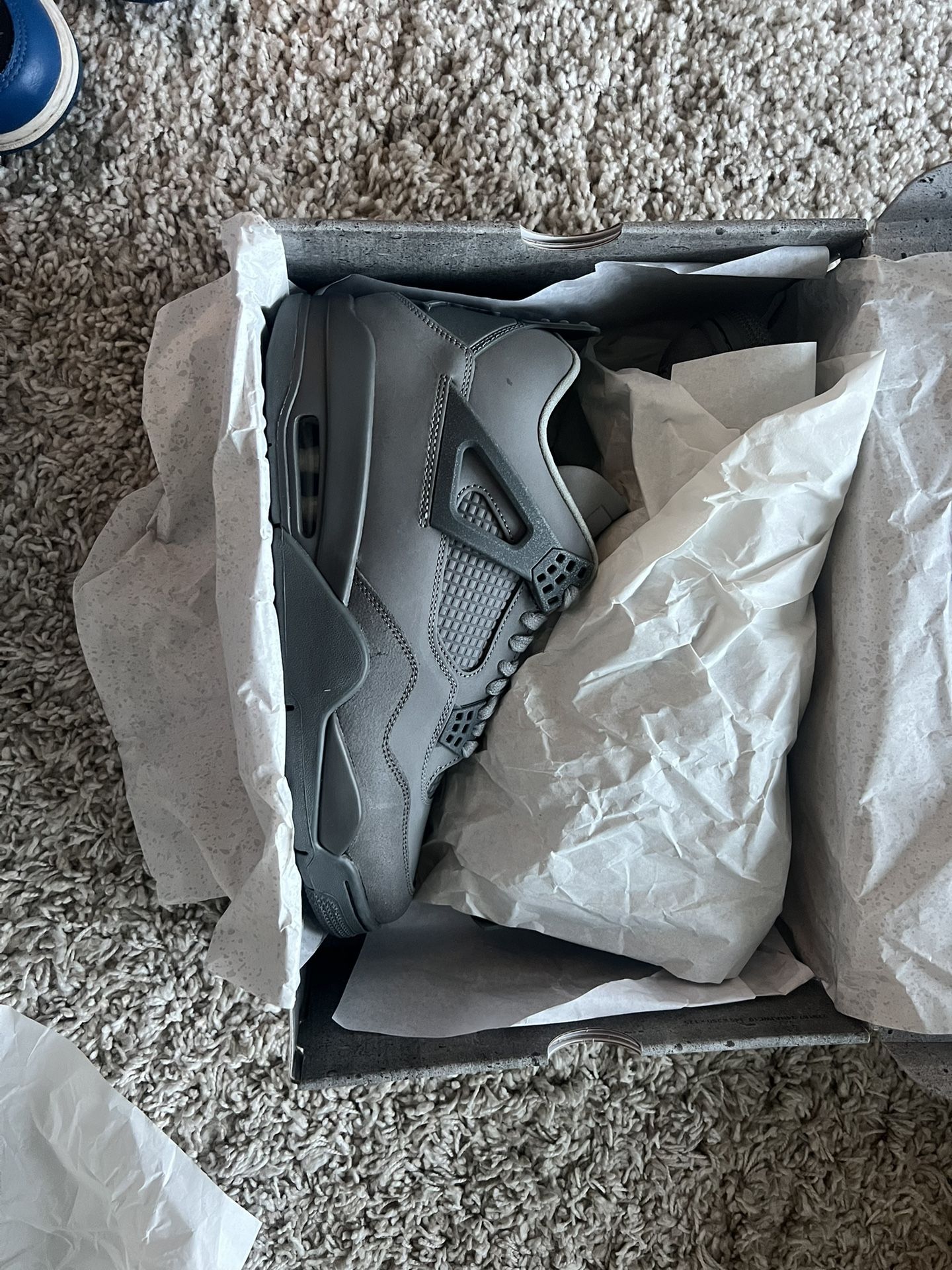 Jordan 4 Wet Cement Paris Olympic