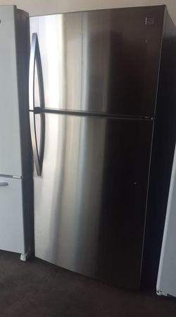 Kenmore Top Mount Stainless Steel Refrigerator Fridge
