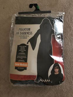Halloween Costume Phantom Of Darkness size 8-10