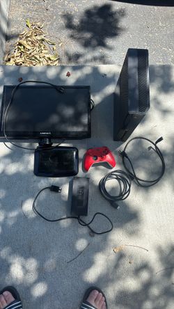 Xbox one 500gb with monitor