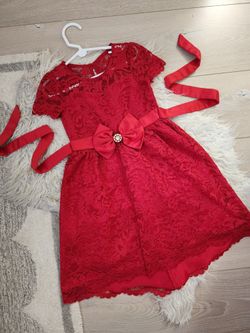 Beautiful Christmas Dress,  5Y,  $25