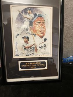 Signed Photos Mickey - DiMaggio - Aaron …