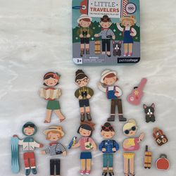 Petit Collage Little Travelers Magnet Playset 