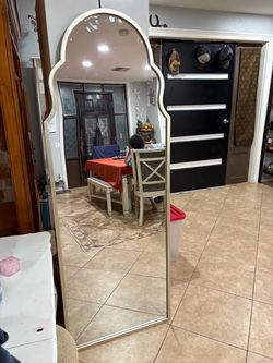 Champagne Maria Arch Full Length Mirror
