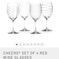 Mikasa Cheers Red Wine Glass Set
