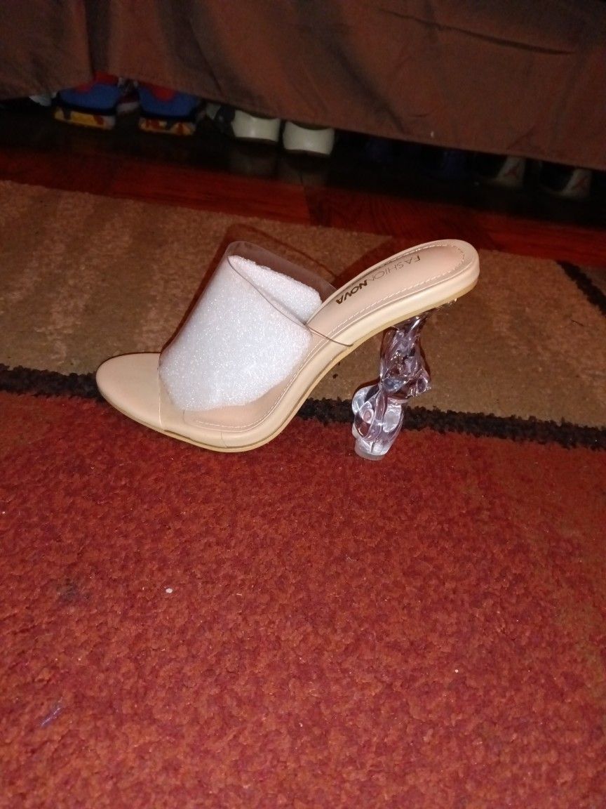 Clear Heels