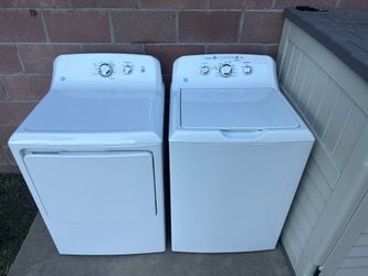 GE washer and dryer