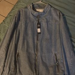 Jean jacket /fashion nova /2x