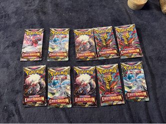 Lot Of 10 - Pokemon TCG Lost Origin Booster Packs Sealed -