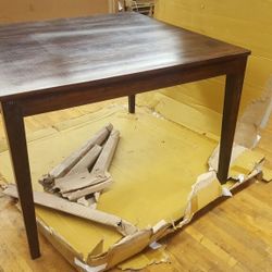 Square counter high dinning table