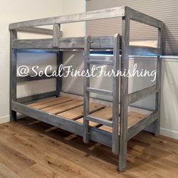 Twin Bunk Bed - No Mattress 