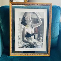 Vintage Gold Frame 14 X 18