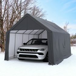 GARTOO 13' x 20' 180G Waterproof Canopy Carport - Heavy Duty Galvanized Frame for Vehicle & Event Shelter $299  📍 Warehouse Address: 2745 Boone St Co