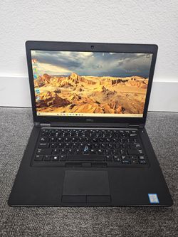 Fast Dell Latitude Business Class Laptop Intel i5 12GB Ram 256GB SSD WiFi Camera Backlit Keyboard HDMI USB C Windows 11 Pro